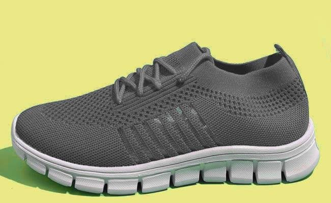 Damen Sneaker Sportlich Leicht Atmungsaktiv Netz