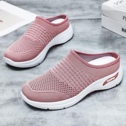 Damen Schuhe Bequem atmungsaktiv Slip-On Sneaker