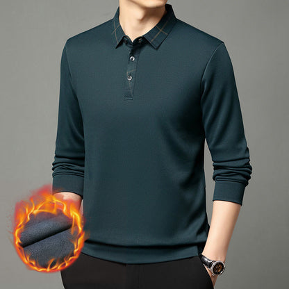 Herren Poloshirt Modern Strukturiert Kragen Qualität