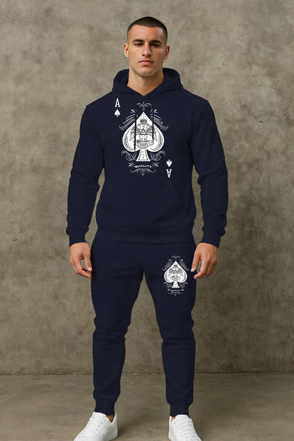Herren Hoodie Sportlich mit Grafik-Design