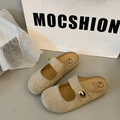 Damen Clogs Bequem Elegant mit Riemen und Verzierung