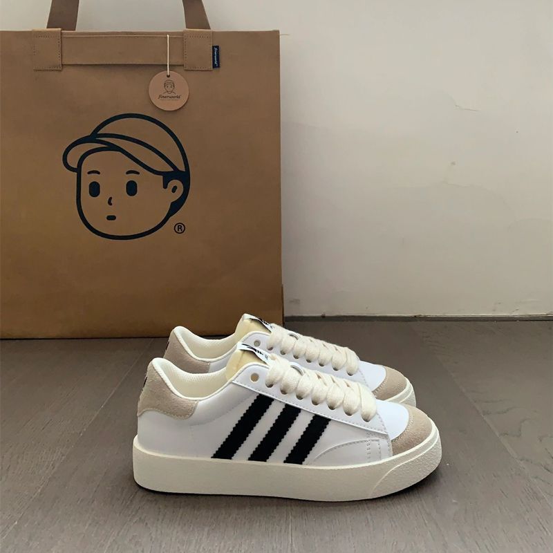 Damen Sneaker Retro Sportlich Bequem Gepolstert