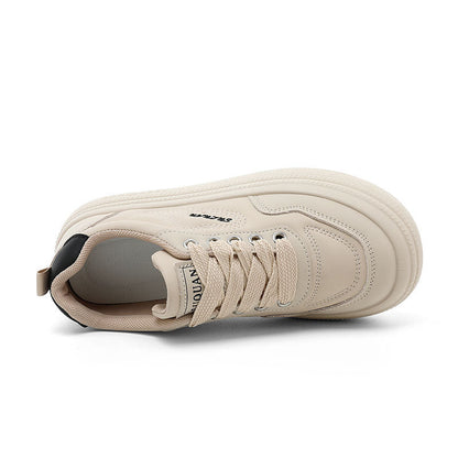 Damen Plateau Sneaker atmungsaktiv Komfort Sohle