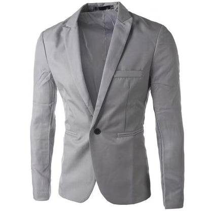 Herren Blazer Elegant Moderner Schnitt Slim Fit