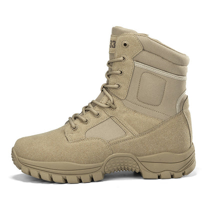 Herren Tactical Stiefel Strapazierfähig Hoch Knöchelschutz Outdoor