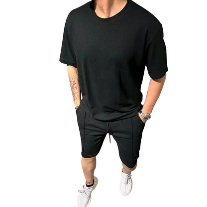 Männer Sportoutfit Lässig Freizeit Shorts Oberteil Berlin