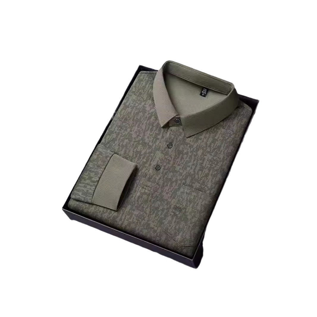 Herren Poloshirt Grafik Atmungsaktiv Modern