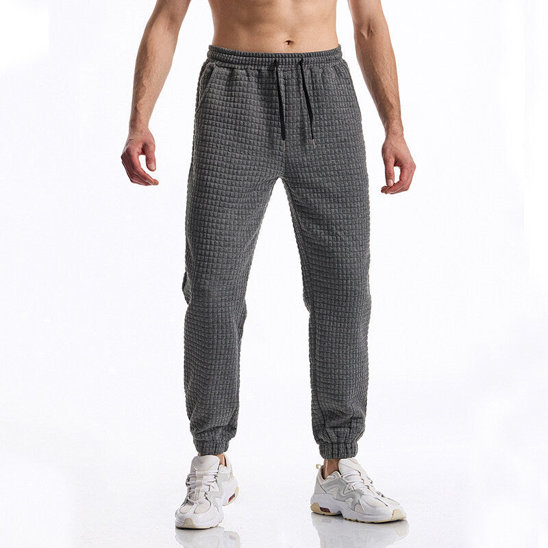 Bequeme Herren Sweatpants Hochwerder Elastisch Komfort