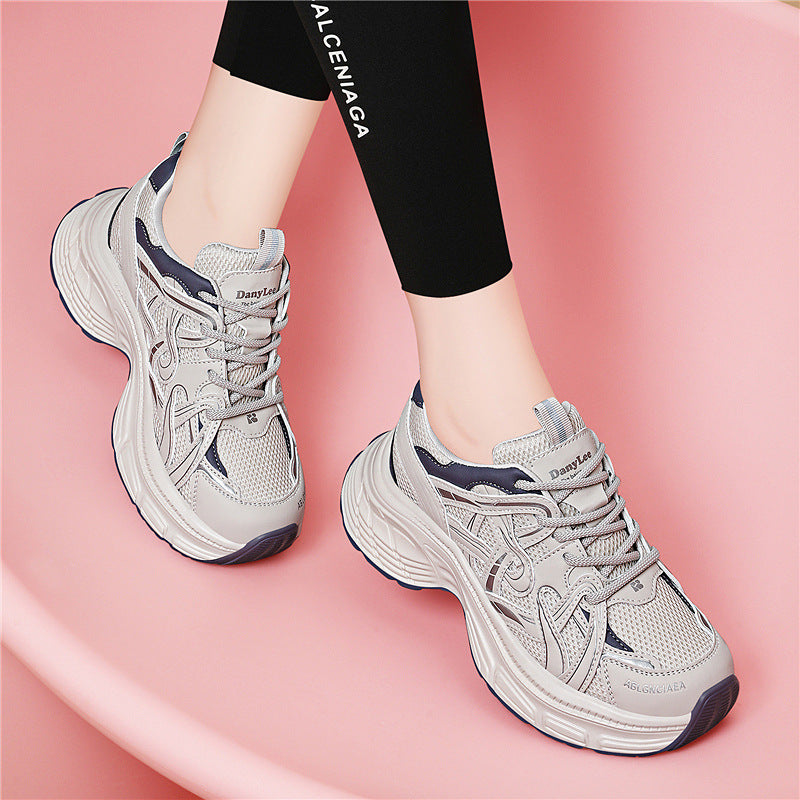 Damen Fitness-Sneaker Laufschuhe atmungsaktiv Komfort