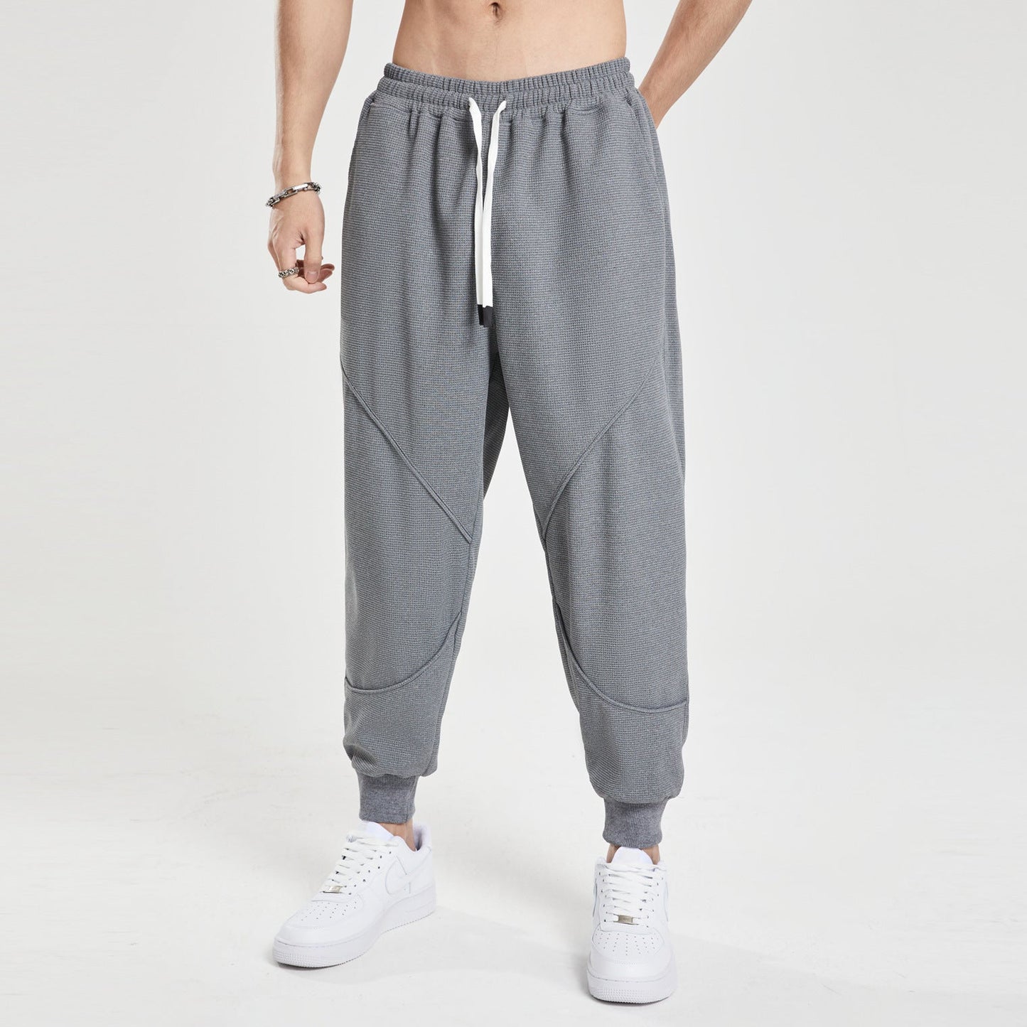 Herren Sweatpants Sportlich Gesteppt Bequem