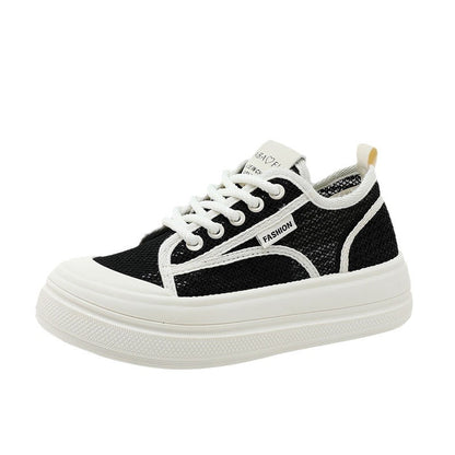 Damen Sneaker Strukturiert Komfortabel Laufsohle