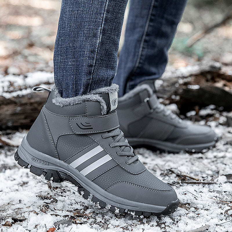 Herren Stiefel Warm Rutschfest Winterstiefel Heidi Style