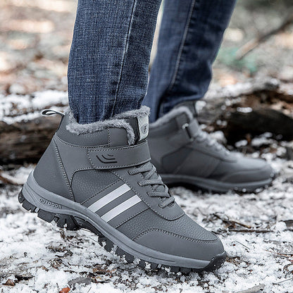 Herren Stiefel Warm Rutschfest Winterstiefel Heidi Style
