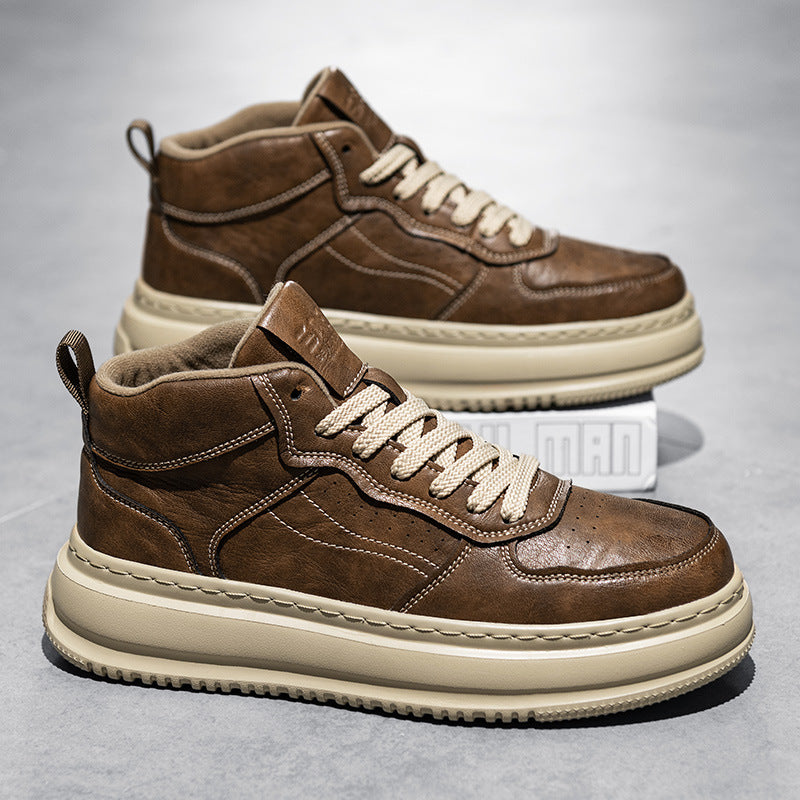 Herren Sneaker High-Top Weich Innenfutter Stabile Sohle