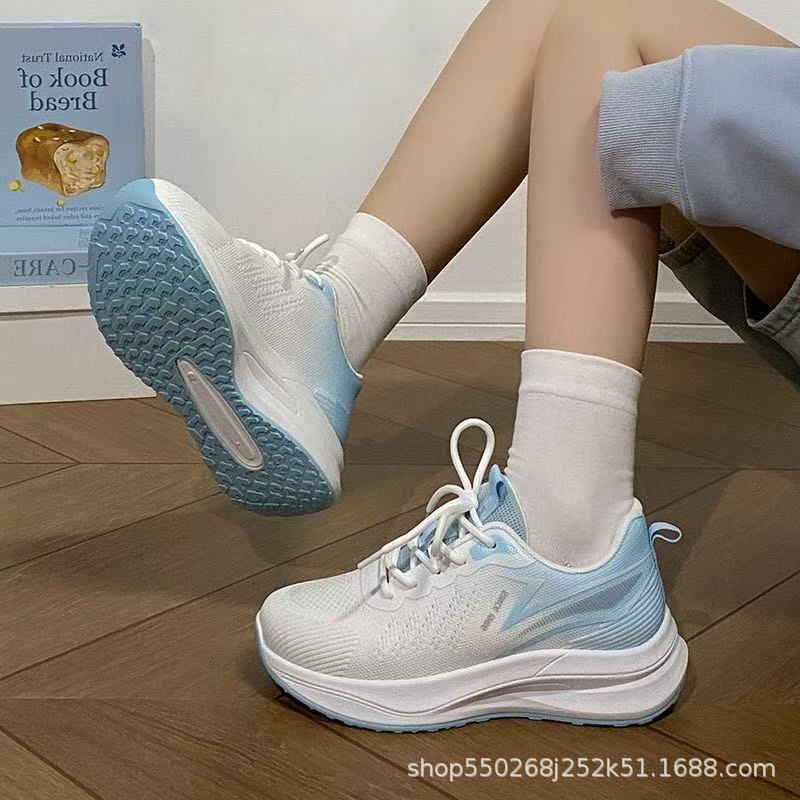 Damen Laufschuhe Leicht Federnde Dämpfung Sportlich