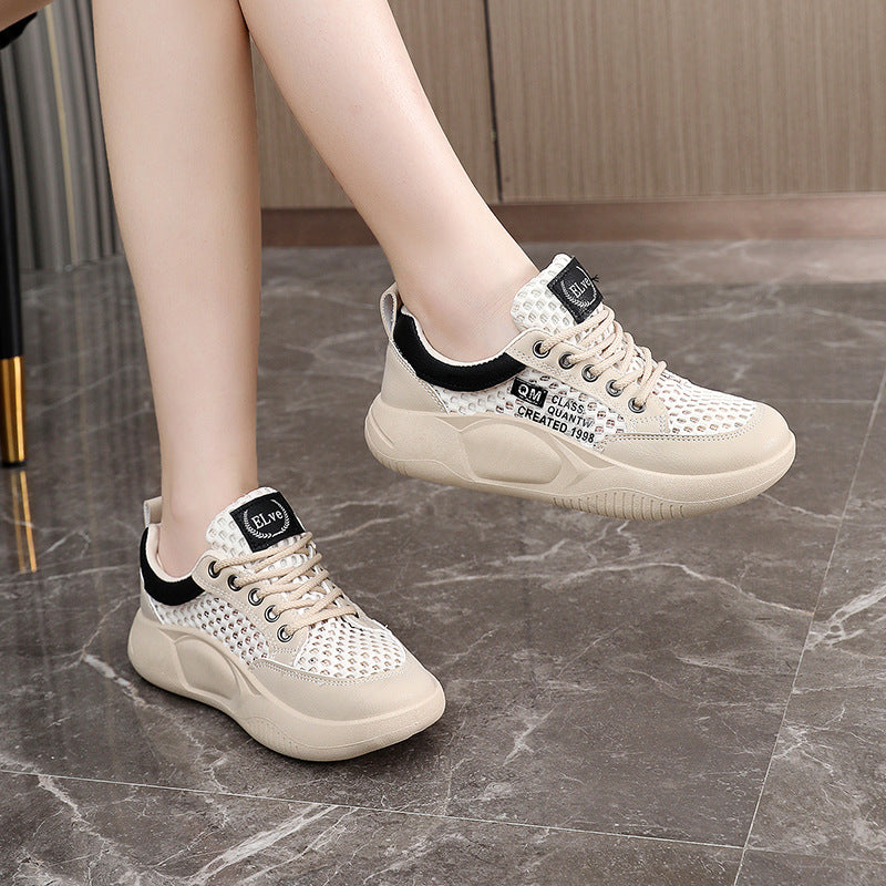 Damen Sneaker Atmungsaktiv Netzdesign Bequem