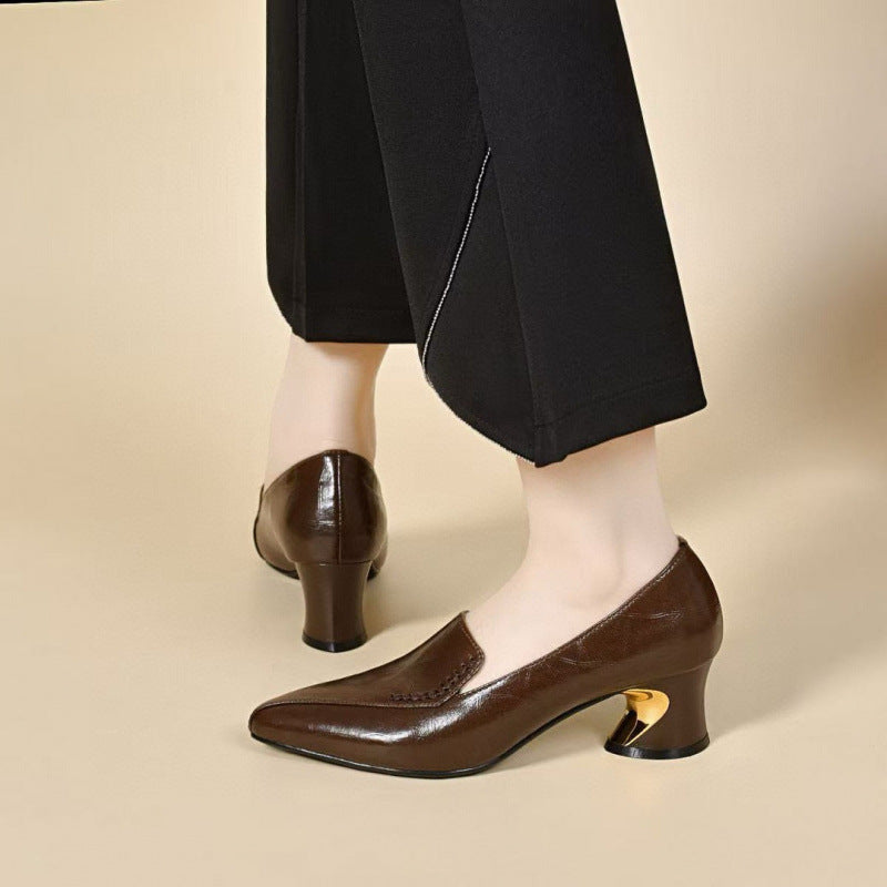 Damen Absatzschuhe Elegant Bequem Hochwertig - BerlinGlamour