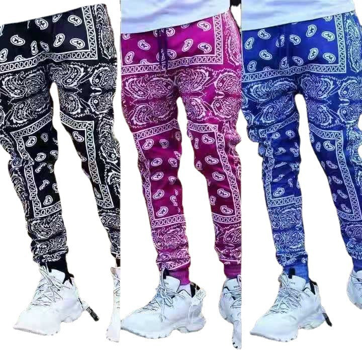 Herren Jogginghose Mit Muster Trendig Modern