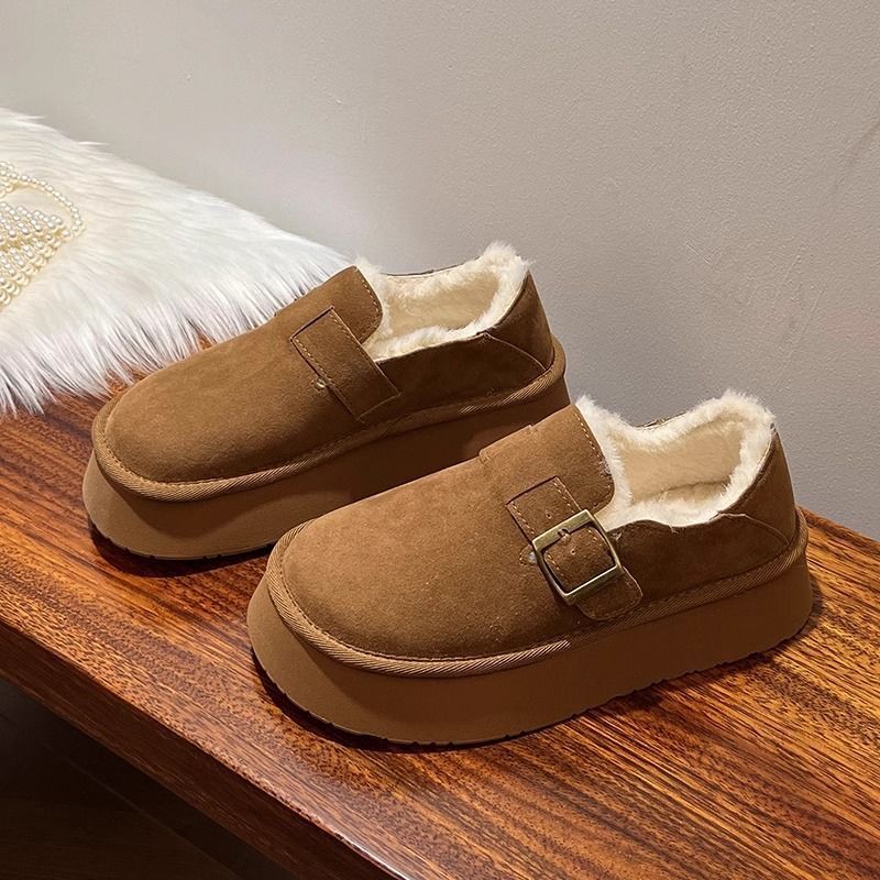 Damen Slipper Bequem Futter Elastisch Warm - BerlinGlamour
