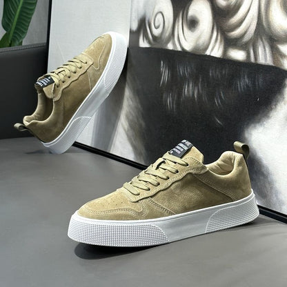 Damen Sneaker Wildleder Komfort Laufsohlen Modern