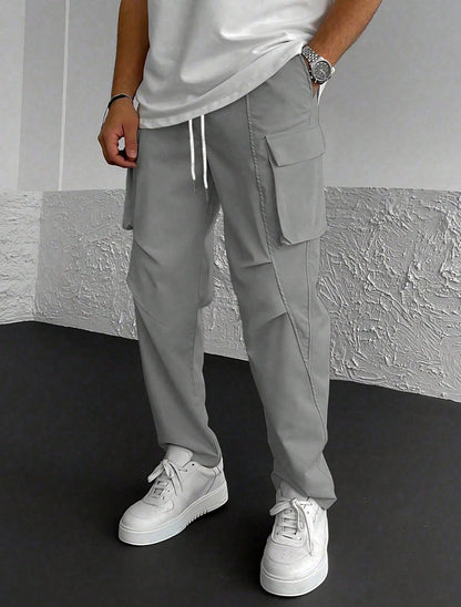 Herren Cargo-Hose Multifunktional Elastisch Comfort