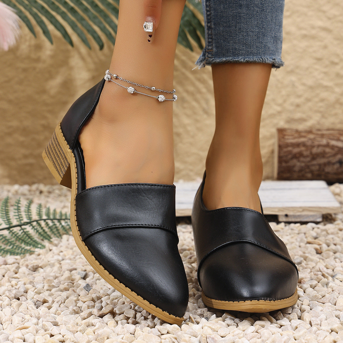 Damen Mokassins Rutschfest Modern Schnitt