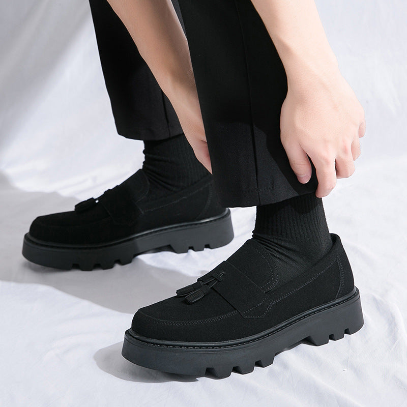 Damen Mokassins Robust mit Quasten Modisch Heidi Stil