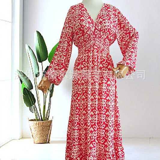 BerlinGlamour Locker Lang Strandkleid