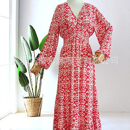 BerlinGlamour Locker Lang Strandkleid