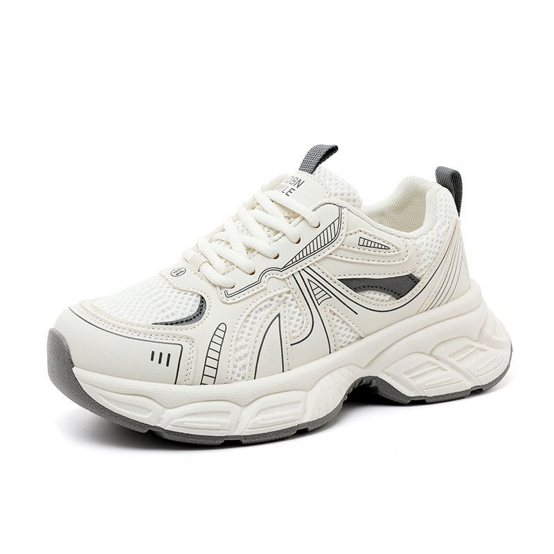 Damen Sneaker Sportlich Atmungsaktiv Trend - BerlinGlamour