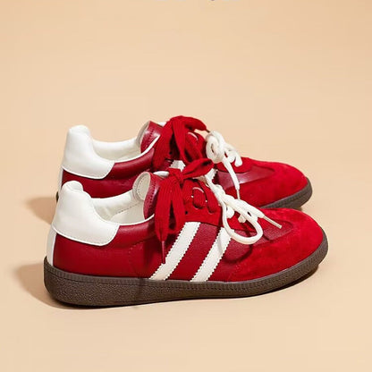 Damen Sneaker Vintage Retro Frauen Schuhe