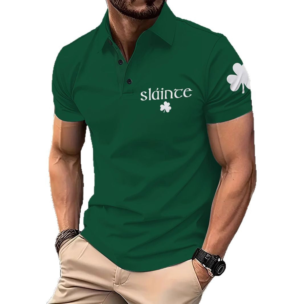 Herren Poloshirt Berlin Motiv Design Glamour Style