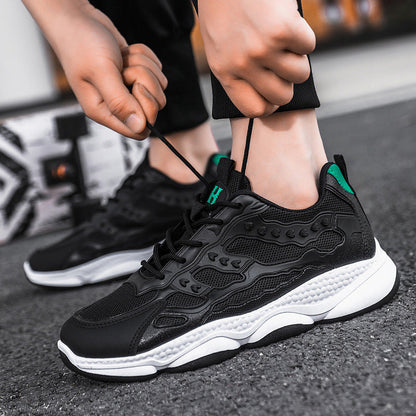 Damen Sneaker Sportlich Mesh Atmungsaktiv Rutschfest