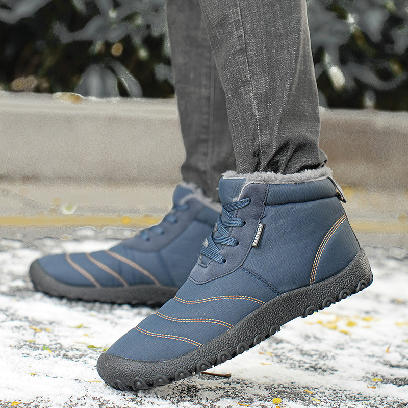Damen Winterstiefel Warm Isoliert Elegant