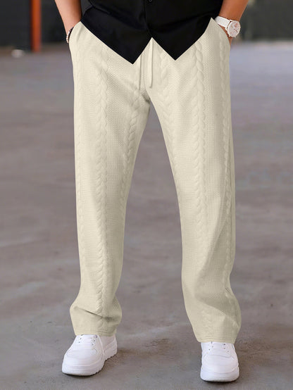 Herren Freizeit-Hose Elastisch Modern Mit Stretch