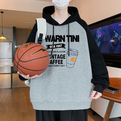 Herren Hoodie mit Grafikprint Trendy Berlin Style