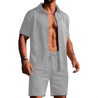 Moderne Kurzarmhose mit strukturiertem Design Berlin.