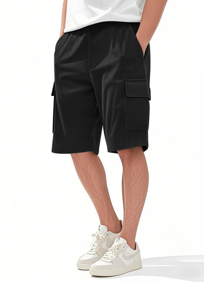 Herren Cargo Shorts Modern Streifen Design Praktisch