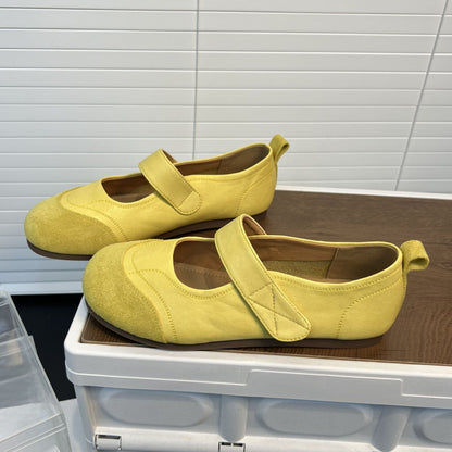 Damen Ballerinas Bequem Verstellbar Gepolstert - BerlinGlamour