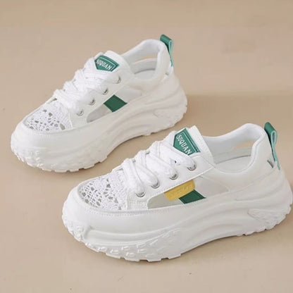 Damen Sportliche Laufschuhe Atmungsaktiv Leicht
