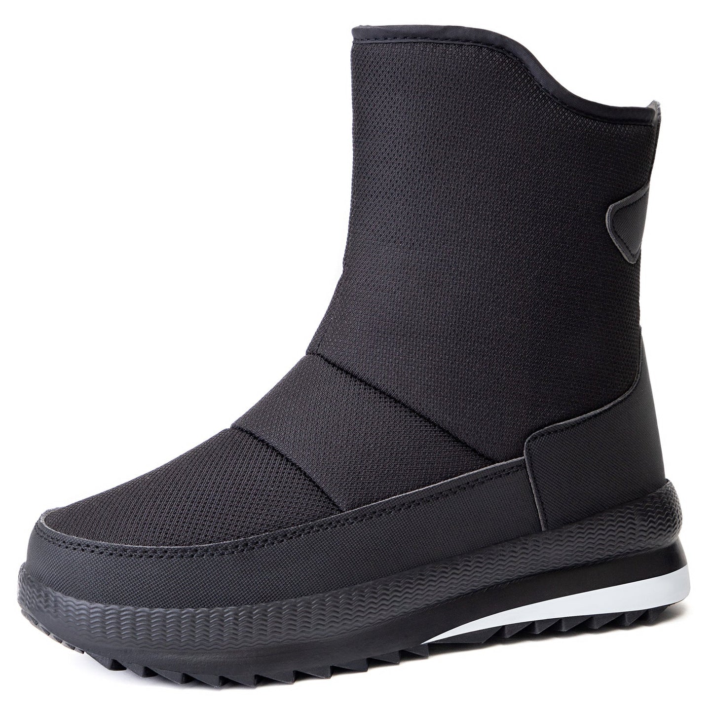 Damen Winterstiefel Isoliert Wasserabweisend Elastisch