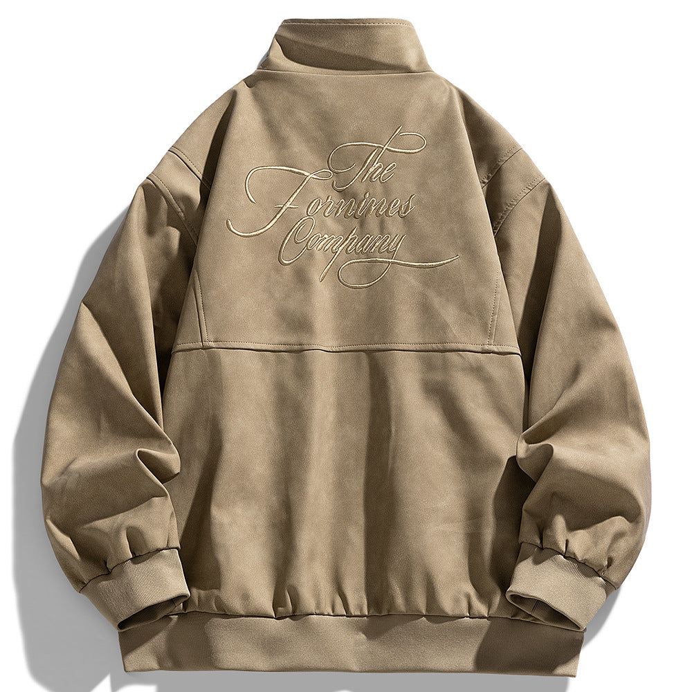 Herren Übergangsjacke Lässig Modern mit Reißverschlusstaschen