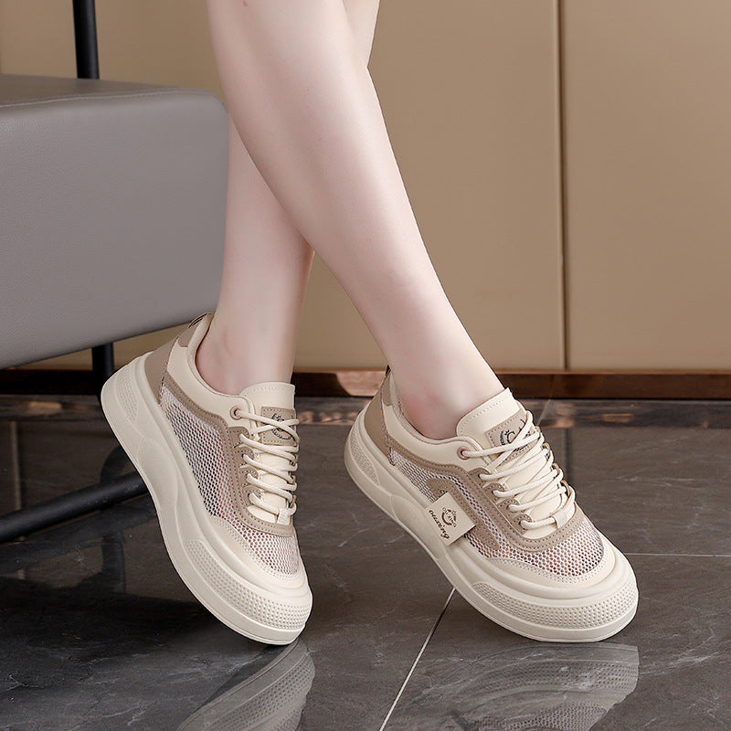 Damen Sneaker Bequem Atmungsaktiv Trendy Schuhe