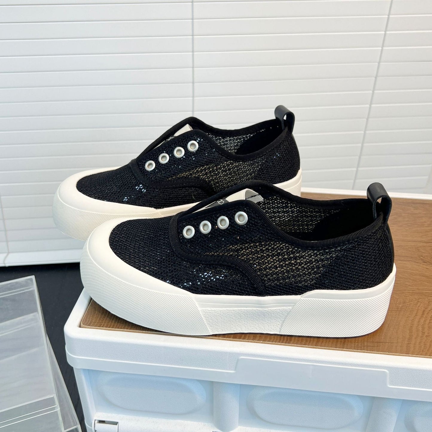 Damen Sneaker Sportlich Glitzer Atmungsaktiv
