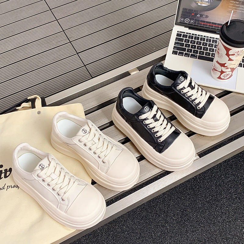 Damen Plateau Sneaker Hoch Modisch Robust