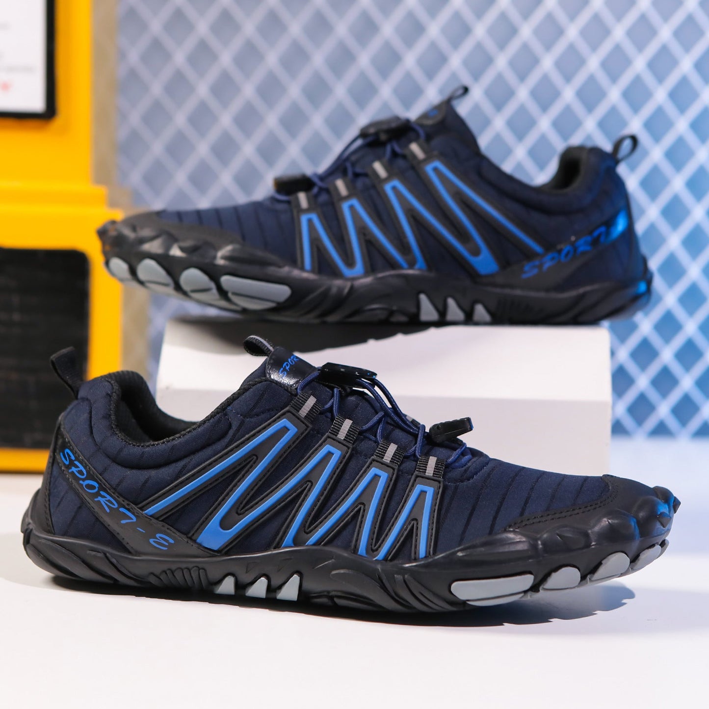 Damen Wanderstiefel Sportlich Atmungsaktiv Rutschfest