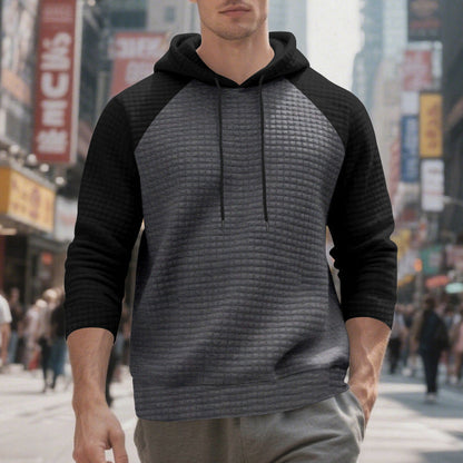 Herren Sweatshirt Raglan mit Taschen Modern Sportlich