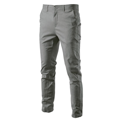 Herren Chino-Hose Slim Fit Elastisch Modern