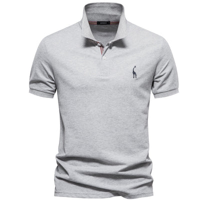 Herren Poloshirt Baumwolle Atmungsaktiv Klassisch Modern