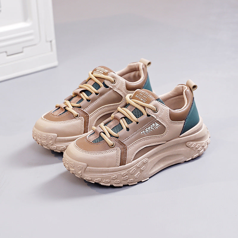 Damen Sneaker Sportlich Chunky Komfortabel